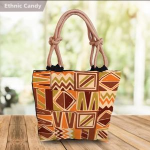 ALVYSTREET | Tas Totebag Tali Sumbu Kepang Motif Ethnic Tribal | Printing High Quality | Terbaru | Grosir | 13 Motif