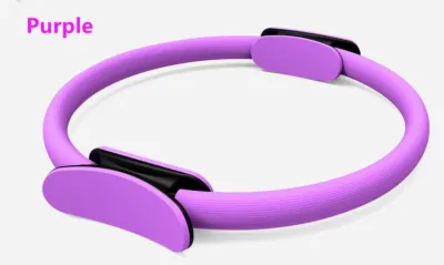 *SG seller* Pilates Ring Fitness Resistance Training Yoga Ring Double Handle Women Weight Loss Body Toning Magic Exercise Circle to Burn Fat for Home Gym Stretch for Legs Arm and Glutes
