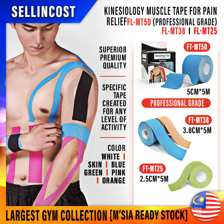 SellinCost 1pc Kinesiology Tape Gym Sport Tape Elastic Muscle Tape