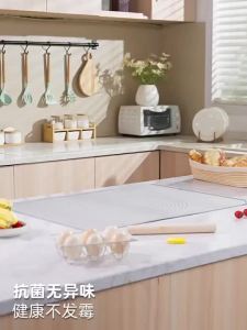 Non-Stick Silicone Dough Rolling Mat Kneading Pad Food-Grade Durable High-Performance Quality Kuih Bulan Pelapik Doh