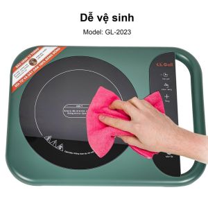 [ RẺ VÔ ĐỊCH ] Bếp Điện Từ GL-2023 Chính Hãng | 2000W – Mặt Pha Lê – Tự Động Ngắt Điện – An Toàn Khi Sử Dụng - Bảo Hành 12 Tháng