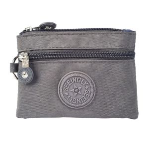 COOLSOOL Small Storage Bag Lightweight Students Money Coin Purse  Solid Canvas Keys Earphone Pocket Kid