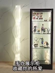 UrbanSpace SG- Display cabinet Storage cabinet Tempered Glass Cabinetblock door of household
