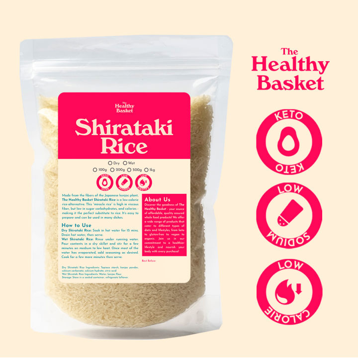 Healthy Basket Shirataki Rice Noodles Lazada PH healthy-basket-shirataki-rice-noodles-lazada-ph