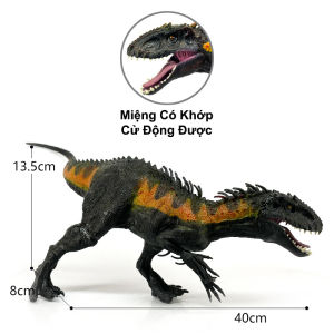 Mô Hình Đồ Chơi Khủng Long Indoraptor Đặc Biệt. Miệng Có Khớp
