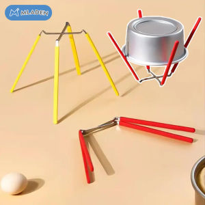 MLADEN Collapsible Stainless Steel Silicone Cooling Rack - for Chiffon Cake Inverted Drying Stand Baking Tool