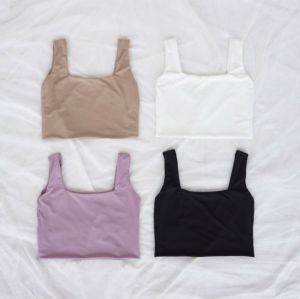 (COD) SYFA Tanktop Crop/tanktop square/Tanktop tali lebar/Tanktop perempuan/Tengtop wanita