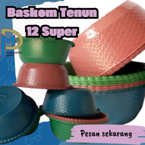 Baskom tenun12 super elegan serbaguna dimensi 24 cm