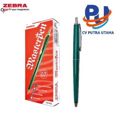 Pulpen Zebra Masterpen Fine 0.7 mm Classic