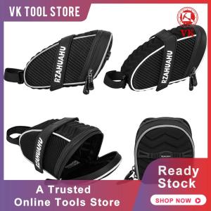 Bike Tail Bag Waterproof 1L Reflective Saddle Bag for Cycling Enthusiasts