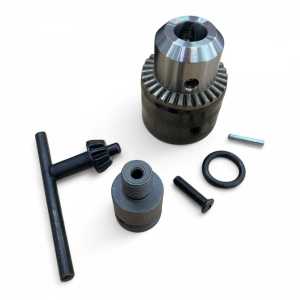 KEPALA MESIN BOR 13MM KEPALA BOR 10MM x 3/8" & 13MM x 1/2" DRAT KEY SET DRILL CHUCK