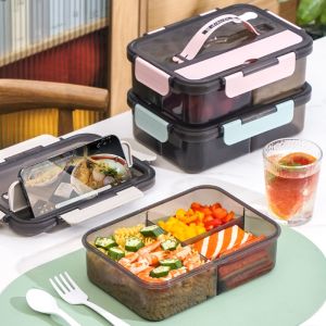 Tableware Microwave Heating Dinner Bowl Dustproof and Insect-proof Comfortable Hand Feeling Handheld