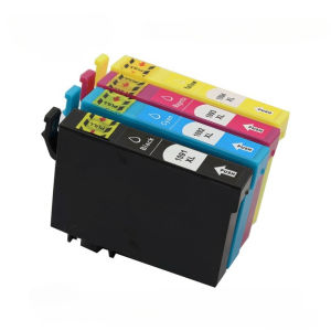Compatible T1091 T1092 T1093 T1094 Ink Cartridges Replacement for Epson ME30 ME300 ME70 ME360 ME OFFICE 600FW Printers Black/Cyan/Magenta/Yellow 4 Colors