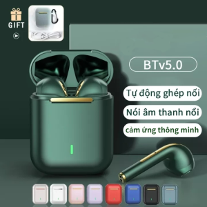 J18 TWS Bluetooth Wireless Headset/Earphones 5.0 HD Call Stereo Touch Control Long Battery Life Business Game Earphones Suitable for Huawei/Xiaomi/Ios/Oppo/Vivo/Samsung Tablet PC