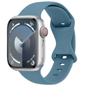 【Hot Sale】For iWatch Series 10/11 Strap 46mm 42mm Men Women 38mm 44mm 40mm 41mm 45mm iWatch Ultra 1/2/3 49mm SE1/2/3 Slicone Band