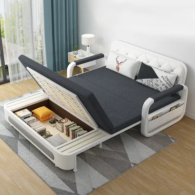 Giường sofa gấp gọn có hộc để đồ. Sofa giường đa năng ghế sofa giường tặng kèm 2 gối - Tết