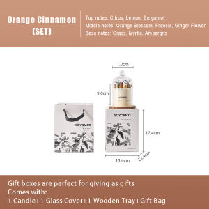 🇸🇬Kizyo Gift Set 270g Flower Scented Candles Soy Wax Essential Oil Candle Wrapping Service Gift Ideas