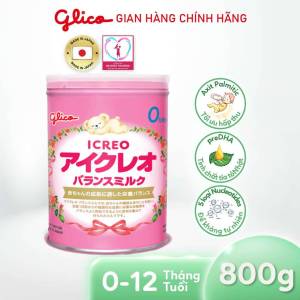 (Date mới 2027) Sữa Glico Icreo Balance Milk - Lon 800g