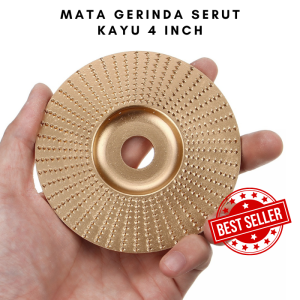 Mata Gerinda Serut Kayu Mata Gerinda Parut Amplas Kikir Tungseng Permukaan Rata Cakram 4 Inch