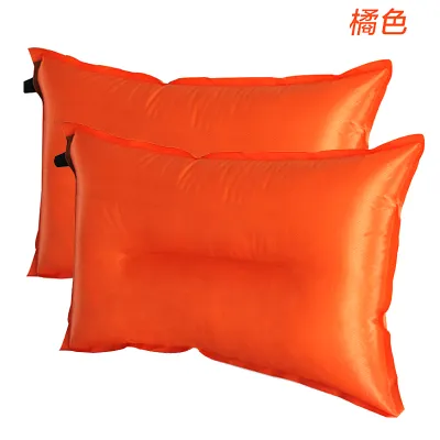 [SG SELLER] Auto Self Inflated Pillow Camping Office Sleeping Bag Bed Ultralight Outdoor Travel Headrest Sleep Cushion