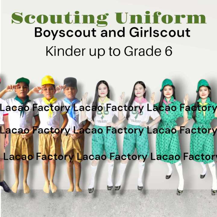 Ads Lfthree School Uniform Complete set Kinder to Grade VI Girls Ttype