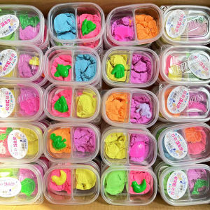 Space Sand Toys Set Non Toxic Colored Clay for Boys and Girls Ultra Light Clay Putty