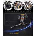 Reel Pancing Mini 500 800 1000 Series Spinning Fishing Reel 4.3:1 12+1 Ball Bearing Full Metal COD. 