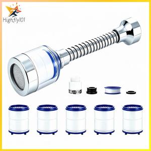 【HOSPORT】 Remove Chlorine Heavy Metals Filters Anti-Splash for Household Kitchen Bathroom