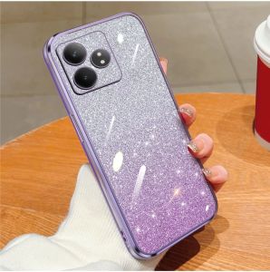 PROMO Casing Realme GT6 GT 6T Neo 6 Luxury Gliter TPU Premium Silicon Plating Clear