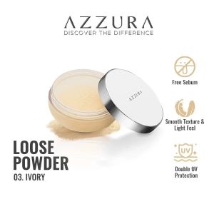 AZZURA Loose Powder Bedak Tabur Matte Finish