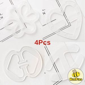 MaxPlus 4/7Pcs Bra Clips Hide Bra Strap Bra Buckle Strap Holder