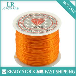 LF Wholesale✨Flash Sale ✨ 50m mạnh mẽ căng đàn hồi dây dây dây vòng đeo tay vòng cổ chuỗi hạt 0.5mm