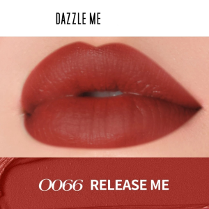 DAZZLE ME Ink-Mousse Lip Cream Matte Lembut Tahan Lama 16 Jam Lipstik Ringan Waterproof Kissproof