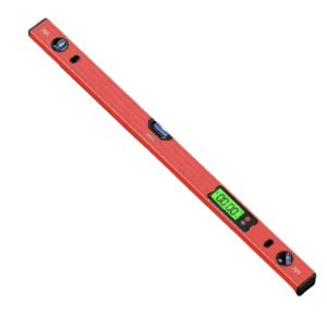 OOC 30/40/50/60/80/100cm Digital Level Ruler 0-90° Range Aluminum Alloy Digital Spirit Level Thicken Bubble Level ic Angle Meter 90 Degree