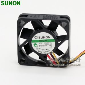 2pcs For Sunon maglev cooling fans KDE1204PFV1 4010 40mm DC 12V 1.1W 3 wire fan switch Cooler