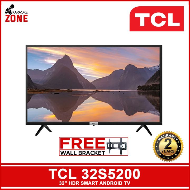 TCL 32 HD Ready HDR Android TV | 32S5200K