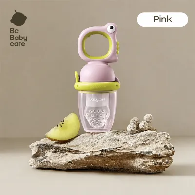 Bc Babycare Baby Food Feeder Fruit Feeder Pacifier S+L Infant Teething Toy Teether Includes Additional Silicone Sacs