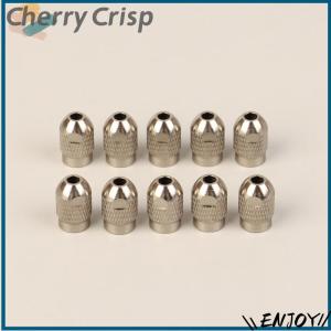 【Cherry Crisp】 5 10Pcs Stainless Steel M7 M8 Nuts Pitch 0.75mm Drill Chucks Collet Bits Shank Screws Replacement For Rotary Tool