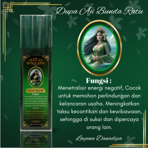 Dupa Aji Bunda Ratu Aroma Sedap Malam 110 Gram By Layana Danadipa