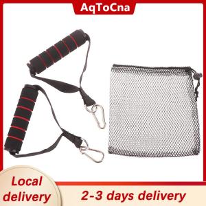 [COD] AqToCna Ship within 24 hours D-Ring Metal Gym Handles Grip Workout Heavy Duty Cable Machine Handle With Hook For Yoga Exercise Workout Power Bands Gym