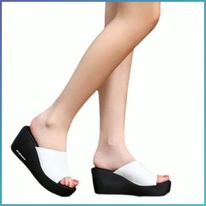 ไม้แตะ ลดความเหนื่อยล้า พอดีกับเท้าของคุณ ไม้ถูพื้นผู้หญิง เพิ่มความทันสมัย สวมใส่เป็นเวลานาน ส้นสูง