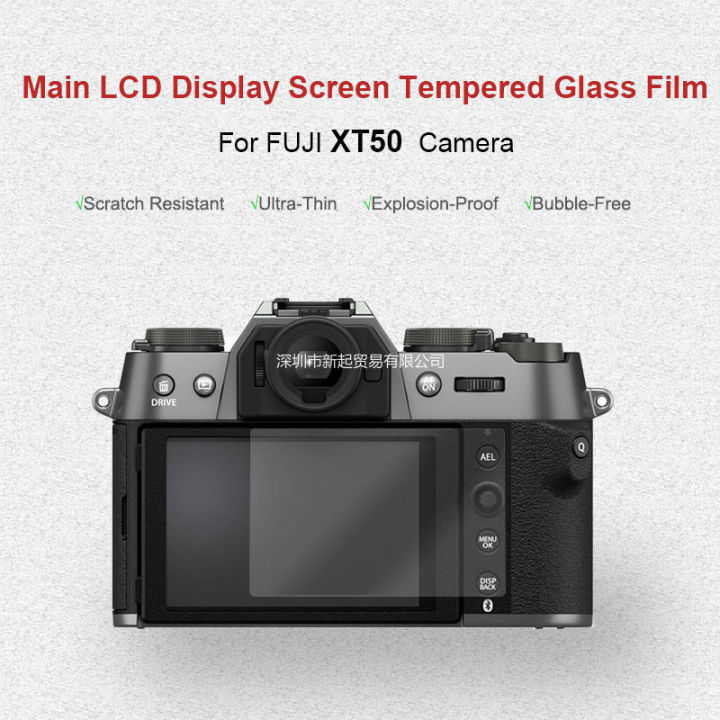 Screen Protector Film for Fuji XT50 X-T50 Camera Tempered Film