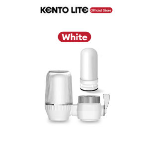 KENTO LITE Water Purifier เครื่องกรองต่อปลายก๊อกน้ำ กรอง 7 ชั้น องค์ประกอบตัวกรองเซรามิก ล้างทำความสะอาดได้ สำหรับใช้ในห้องครัวและห้องน้ำ