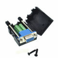 ขั้ว D-Sub Vga ตัวผู้ตัวเชื่อมอะแดปเตอร์15ขา Db15พร้อมสายเคเบิลข้อมูลพลาสติกคลุม36. 