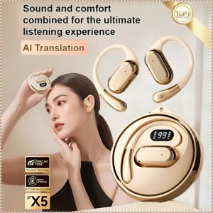 Wireless Headset High Fidelity Smart Headphones Low Latency Sound Layers Magnetic