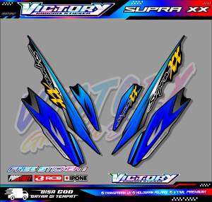 Striping Variasi HONDA SUPRA XX / Stiker List Motor HONDA SUPRA XX