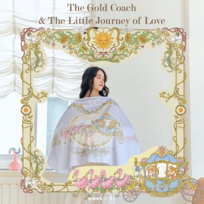 Mamabella ผ้าคลุมให้นม The Gold Coach & The Little Journey of Love Breastfeeding Cover มามาเบลล่า