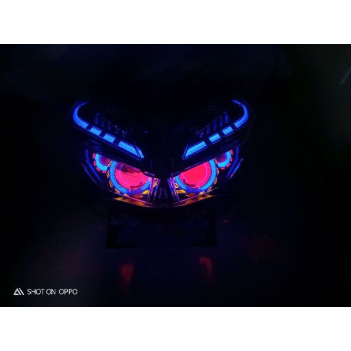 BiLed Vario New 125/150 komplit l Custom Headlamp Reflektor Vario