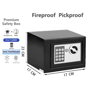 EXPOSE Safe Box Electronic Password Keypad Lock Support Password Mechanical Unlocking Fireproof AntiTheft ExplosionProof