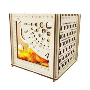 PELLETIZING Wooden Frame Paint Brush Holder Multihole DIY Watercolor Brush Rack Gifts Large Capacity Makeup Brushes Shelf Art Brush Organizer